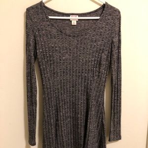 XS Gray Sweater Dress